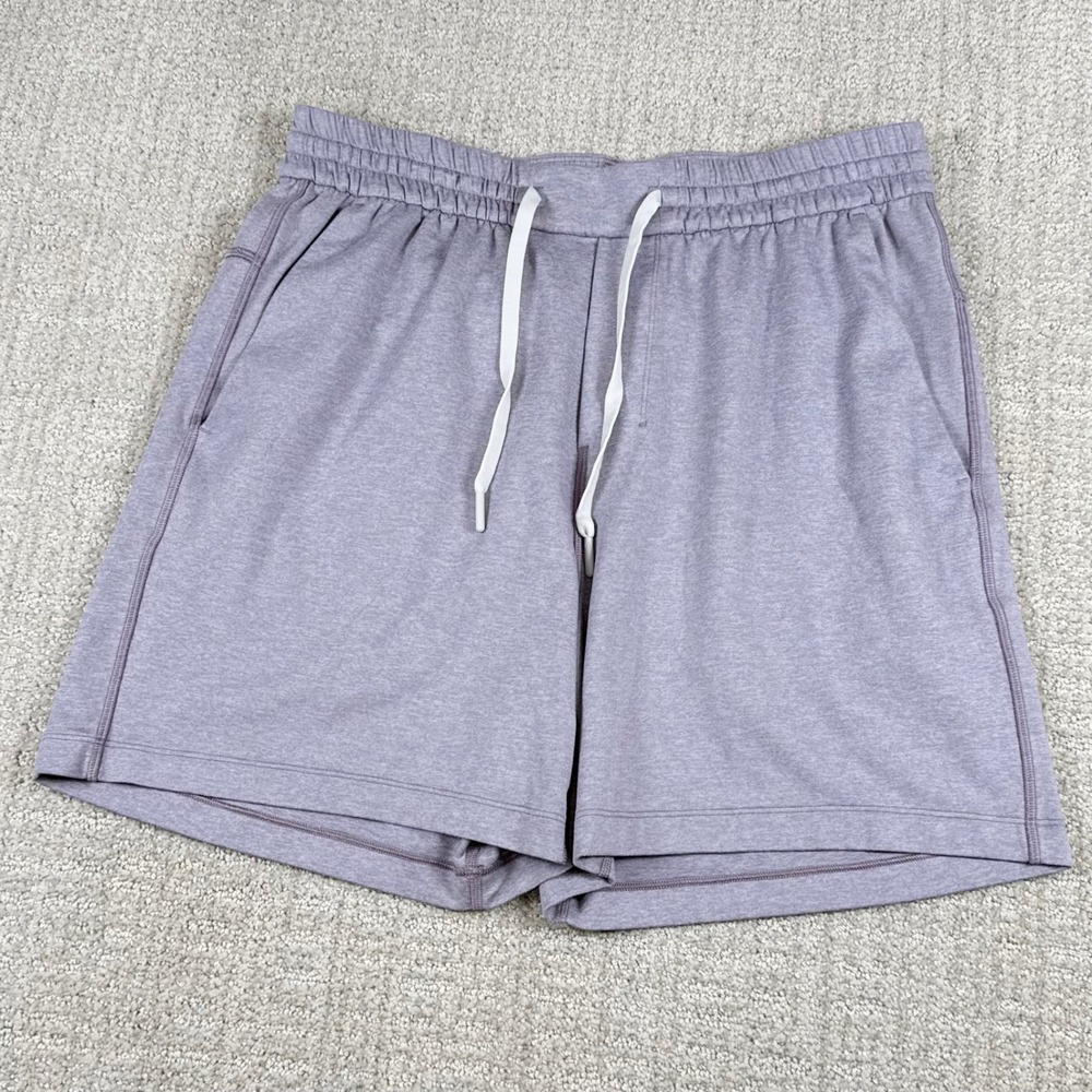 Lululemon Mens Medium Purple 5.5" Soft Jersey Short LM7BCVS.02